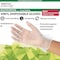 Kleen Chef Disposable Gloves, Vinyl, Powder-Free, XL, 100 PK, Clear KC-MS-XL-FHVG-1CL - alternate 5